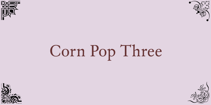 CornPop Three